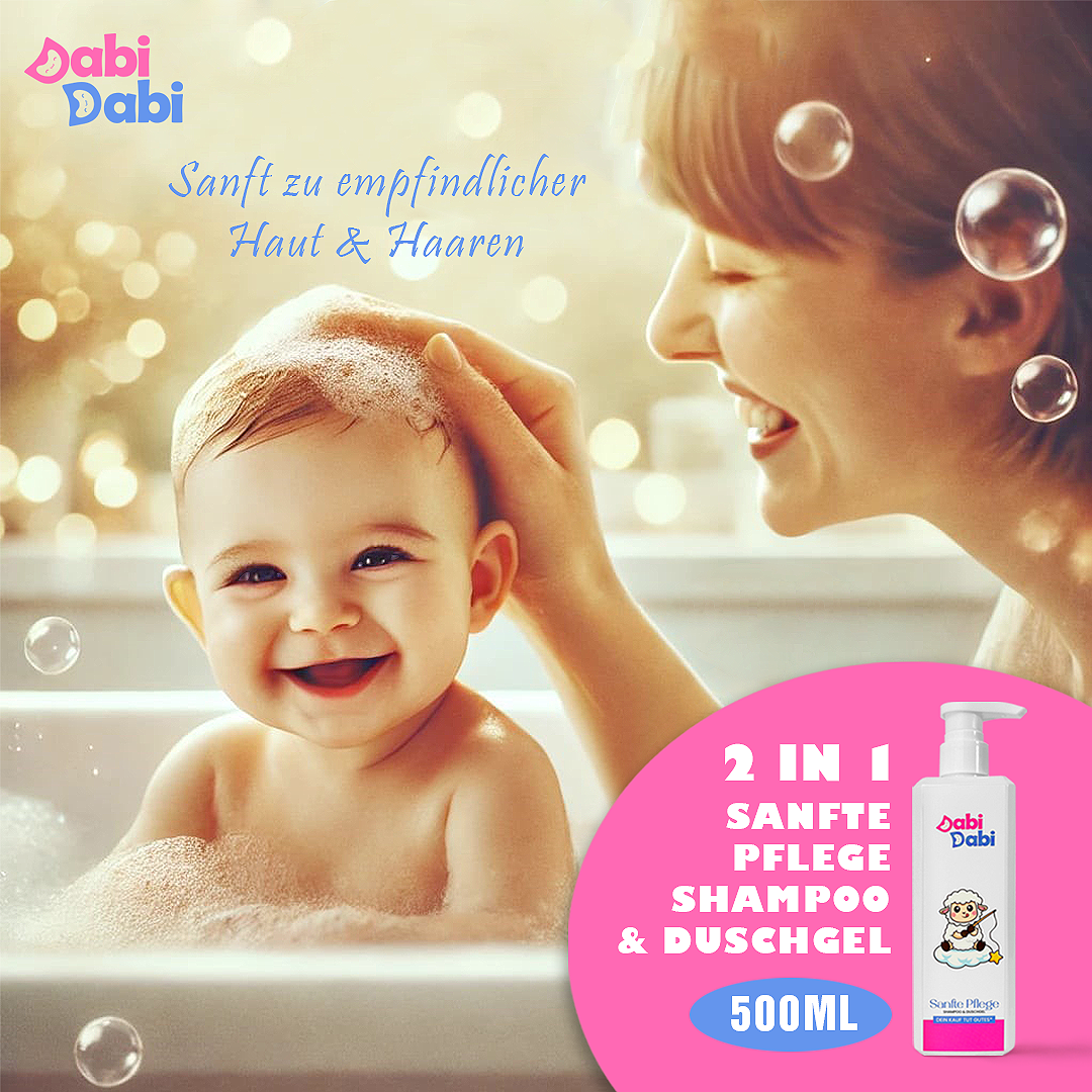 Sanfte Pflege – Baby & Kid Shampoo & Body Wash (500ml)