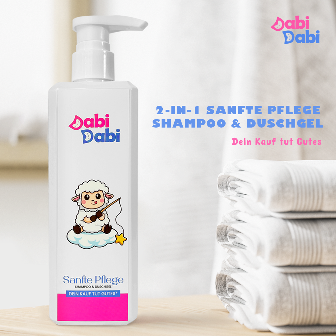 Sanfte Pflege – Baby & Kid Shampoo & Body Wash (500ml)